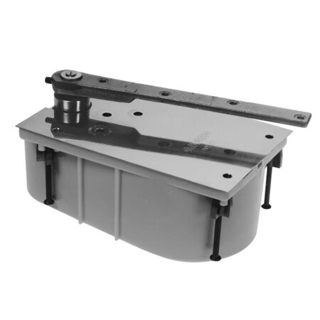 Rixson Left Hand Hvy Dty Selective Hold Open Floor Closer with 105 Degree Swing and Concealed Arm Oil Rubbe 28S554613LH